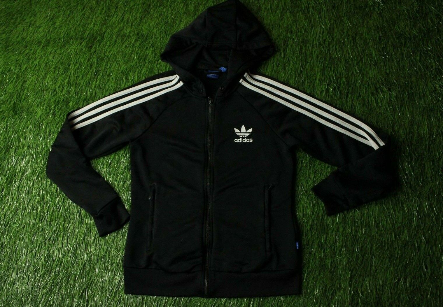 ADIDAS ORIGINAL WOMENS CASUAL FULL ZIP HOODIE TRACK TOP ADIDAS ORIGINAL WOMENS CASUAL FULL ZIP HOODIE TRACK TOP