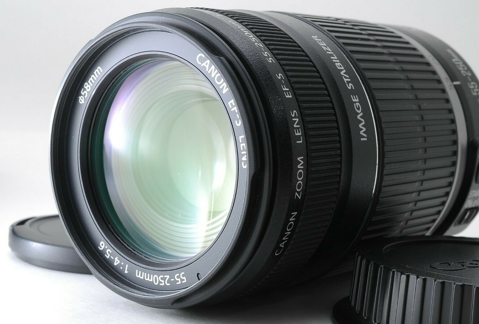 極上品 Canon EF-S 55-250mm F4-5.6 IS STM Canon EF-S 55-250mm f/4-5.6 IS II Telephoto Zoom Image