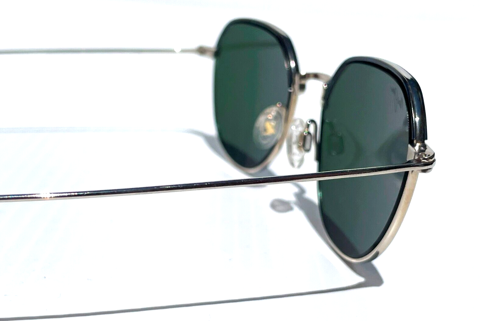 Pre-owned Maui Jim Island Eyes Matte Silver Polarized Blue Lens Sunglass B859-17