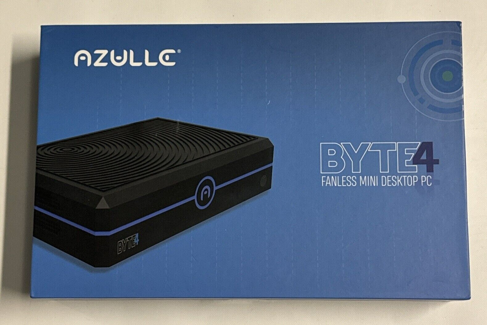 Azulle, Byte 4, Fanless Mini Desktop PC, 4GB Ram, Windows 11