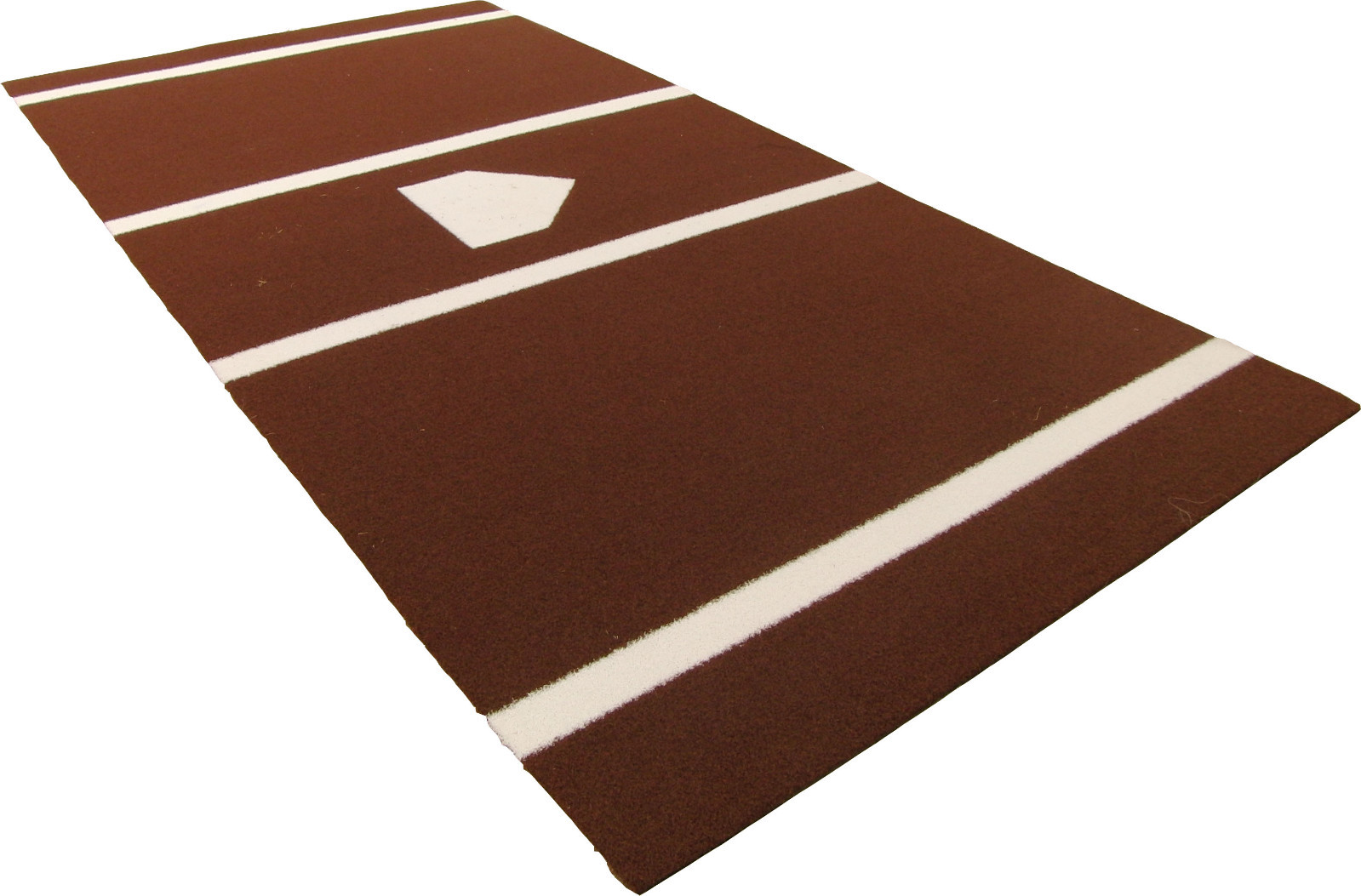 6 x 12 Clay Synthetic Nylon Turf Baseball Softball Hitting Batting Practice Mat