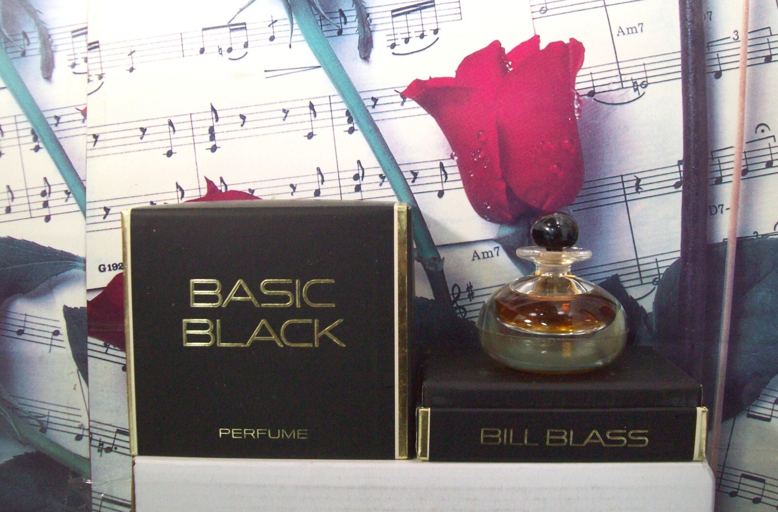 Basic Black 1/3 OZ. Perfume By Bill Blass. Vintage. | eBay