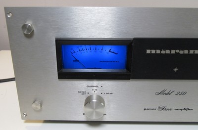 MARANTZ 250 AMPLIFIER WORKS PERFECT PRO SERVICED FULLY RECAPPED + MANUAL