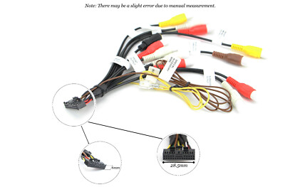 Xtenzi 24Pin AV Harness for Pioneer AVIC Z920DAB Z820DAB