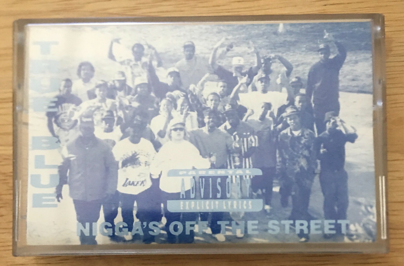 TRUE BLUE N.O.T.S./C.R.I.P. CLASS〜/G-RAP N.O.T.S. 01 True Blue 1992 Light Blue Cassette Tape Rap Hip