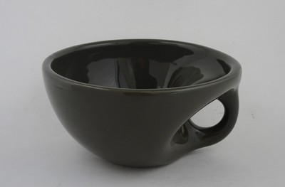 Élan McPherson Buddha Cupping Bowl Dark Grey Ceramic