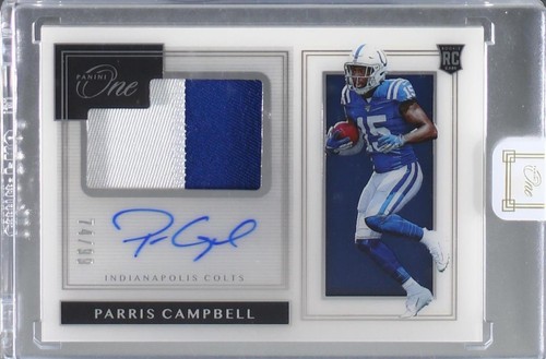 2019 Panini One Parris Campbell #123