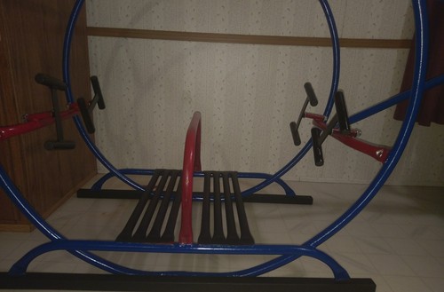 Vintage metal Playground Helicopter