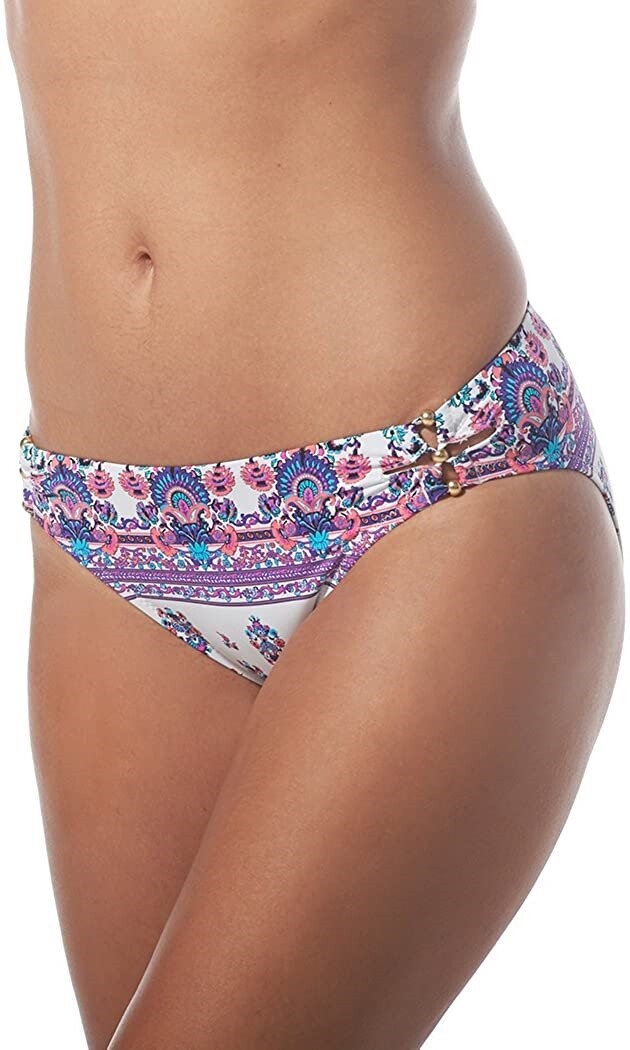 Nanette Lepore 268453 Women's Maharaja Charmer Bikini Bottom Swimwear Size S