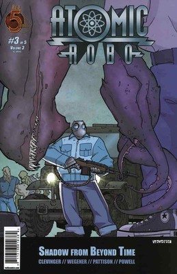 Atomic Robo and the Shadow From Beyond Time #3 VF/NM; Red 5 | Volume 3 - we comb