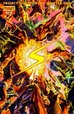 Project Superpowers: Chapter Two #12A VF; Dynamite | Alex Ross - we combine ship