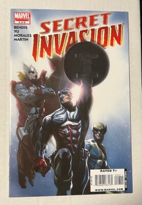 Secret Invasion #8 Marvel Comic Book  