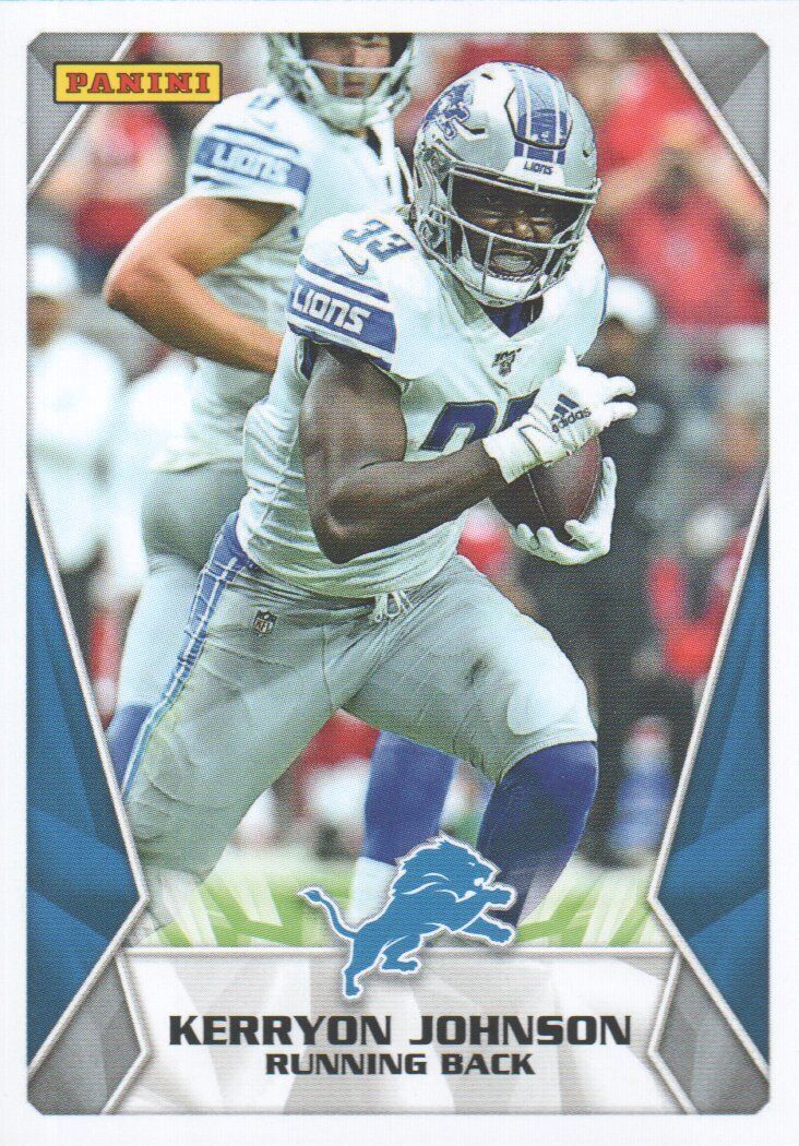 2020 Panini NFL Sticker & Card Collection Kerryon Johnson #36