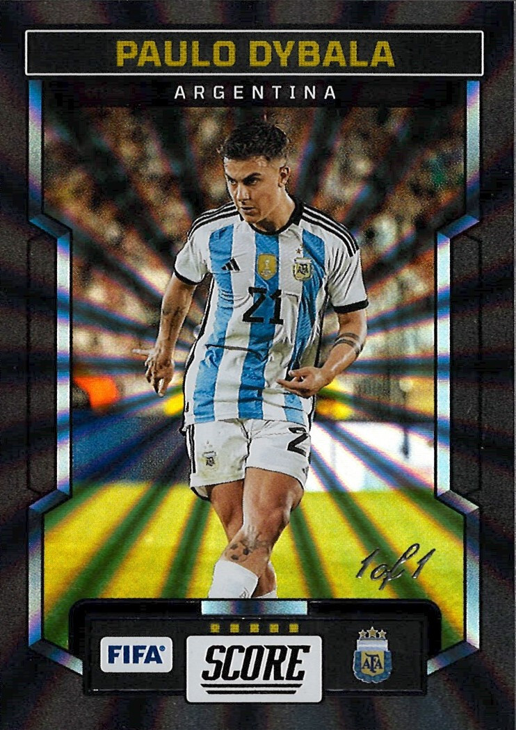 Paulo Dybala NOIR Base 75枚限定　RC ディバラ Paulo Dybala NOIR Base 75枚限定 RC ディバラ