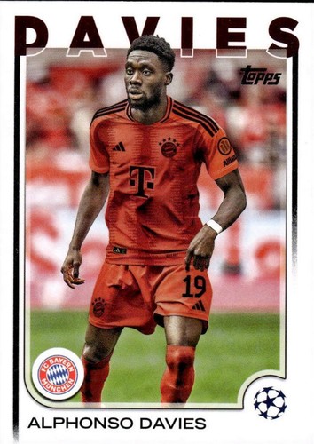 ALPHONSO DAVIES 2024-25 Merlin Pink Refractor /199 Bayern Munich