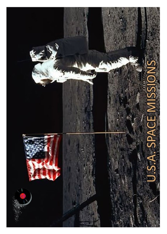 J2 2019 USA Space Missions series 1 and 2 set