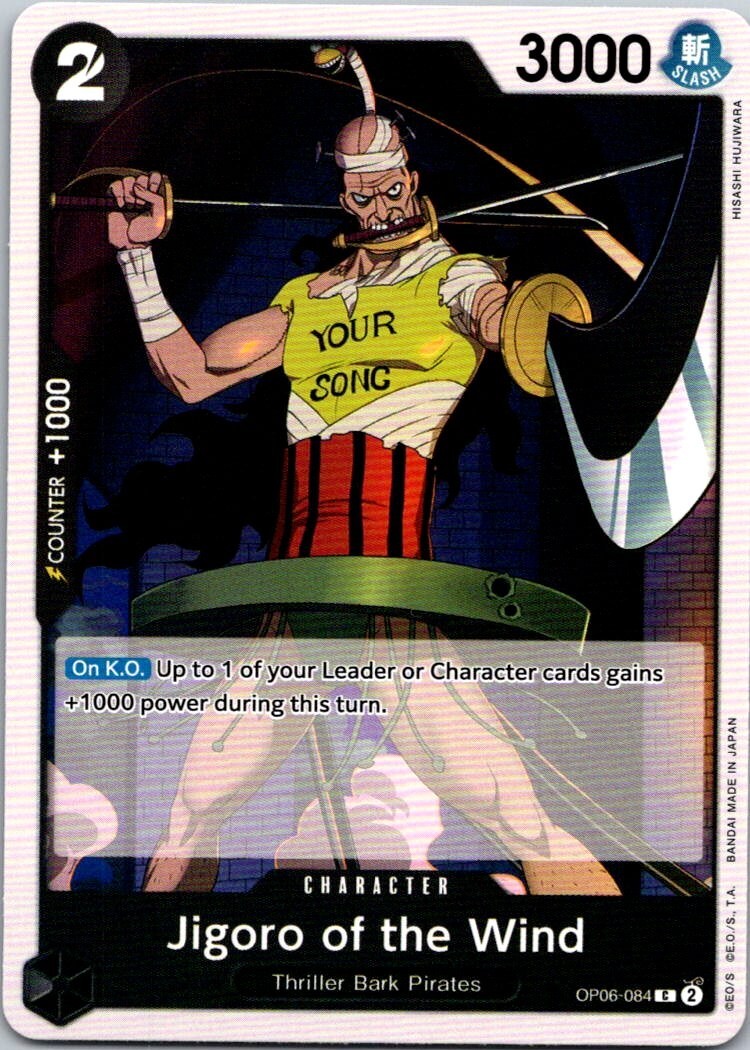 One Piece English Jigoro of the Wind OP06-084 Wings of the