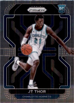 2021-22 Panini Prizm TJ Thor Rookie Charlotte Hornets #272