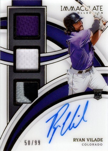 2022 Panini Immaculate Collection - Ryan Vilade #RTMS-RV