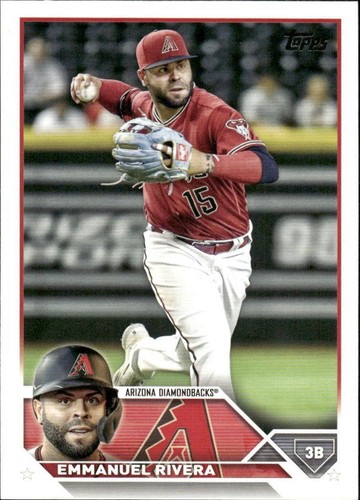 2023 Topps Arizona Diamondbacks - Emmanuel Rivera #ARI-17