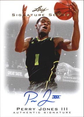 2012-13 Leaf Signature #PJ3 Perry Jones III Autograph