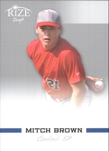 2012 Leaf Rize Draft - Mitch Brown #14