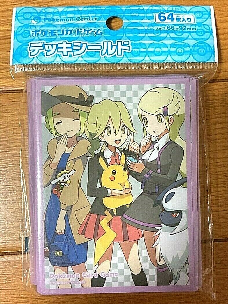スリーブ　ポケモンカード　KALOS GIRLS Pokemon Official Deck Shield KALOS GIRLS! 64 Sleeves Japan