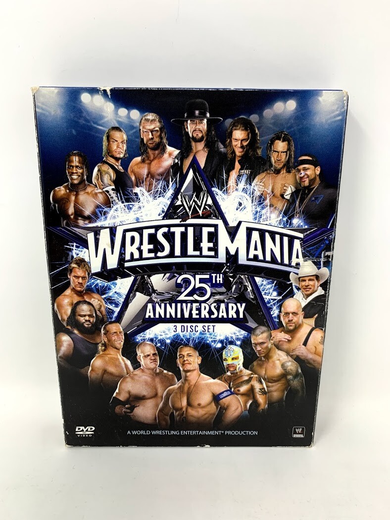 WWE DVD47本セット WWE WrestleMania 25th Anniversary (3 Disc Set) DVD