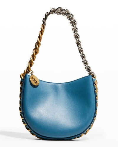 ショルダーバッグ・ポシェット Stella Mccartney Frayme Shoulder Bag Women Black Frayme Small Zipped Shoulder Bag | Stella