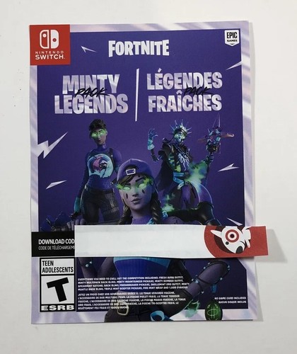 Fortnite: Minty Legends Pack 新品未開封 Microsoft Fortnite The Minty Legends Pack Digital for Xbox