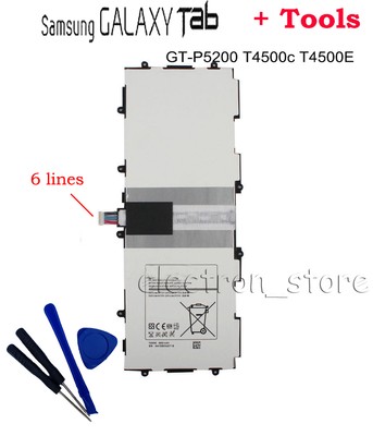 New Battery T4500E 6800mAh for Samsung Galaxy Tab 3 10.1 P5200 P5210 P5220