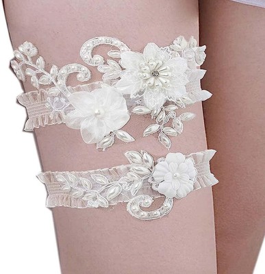 Campsis Wedding Bride Garter