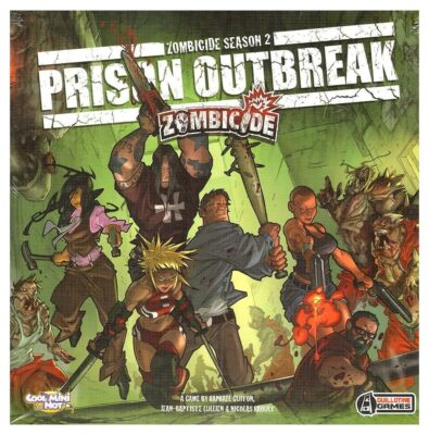 CMON Zombicide Season 2: Prison Outbreak - Survive The Undead Behind Bars! NIB!