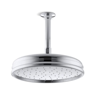Kohler Traditional K-13693-G-CP 10  Round Rainfall Shower Head Polished Chrome