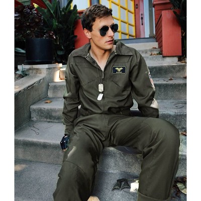 NWT Tipsy Elves Men's Pilot Costume Size XL - 1-2 DAY QUICK SHIP