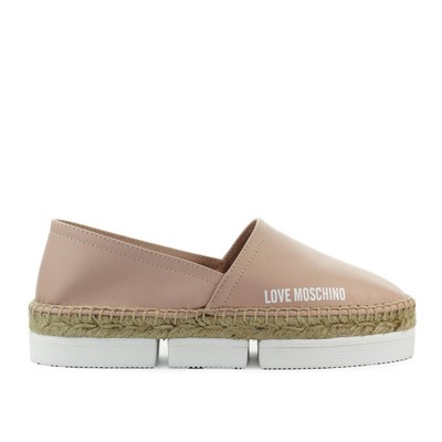 

Розовые кожаные эспадрильи Love Moschino для женщин, Розовый, JA10213G0EIE0609