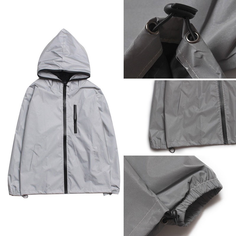 New Reflective jacket 3M men's waterproof night safety jacket