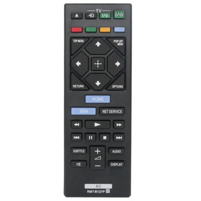RMT-B127P Replace Remote for Sony Blu-Ray Player BDP-S5200 BDP-S1200 BDP-S3200