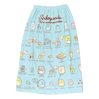 Sumikko Gurashi [Wrap Towel] 80cm Length Pool Skirt Towel/LSize Sumikko Every