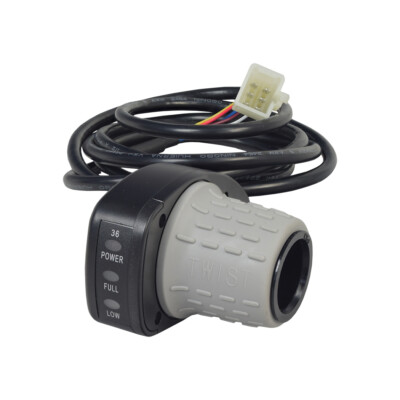 Variable Speed 6-Wire Twist Grip Throttle with 59'' Wire for Razor EcoSmart Metro