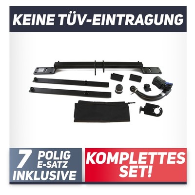 Mercedes-Benz W204 4-Tür Limousine C-Klasse Anhängerkupplung abnehmbar+ES 7p ABE