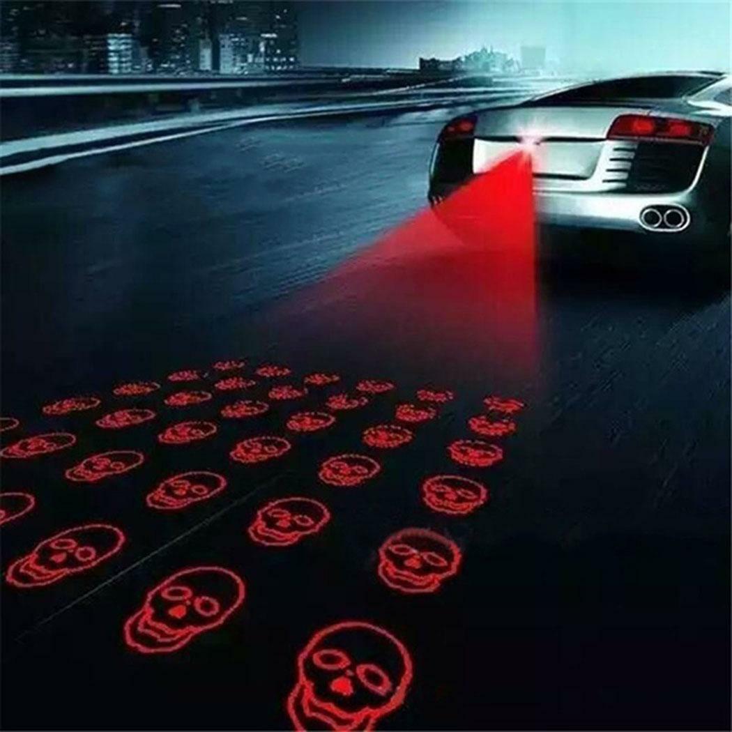 New Automobile Motorcycle Laser Lamp Haze Prevention Rear End Warning 9G67