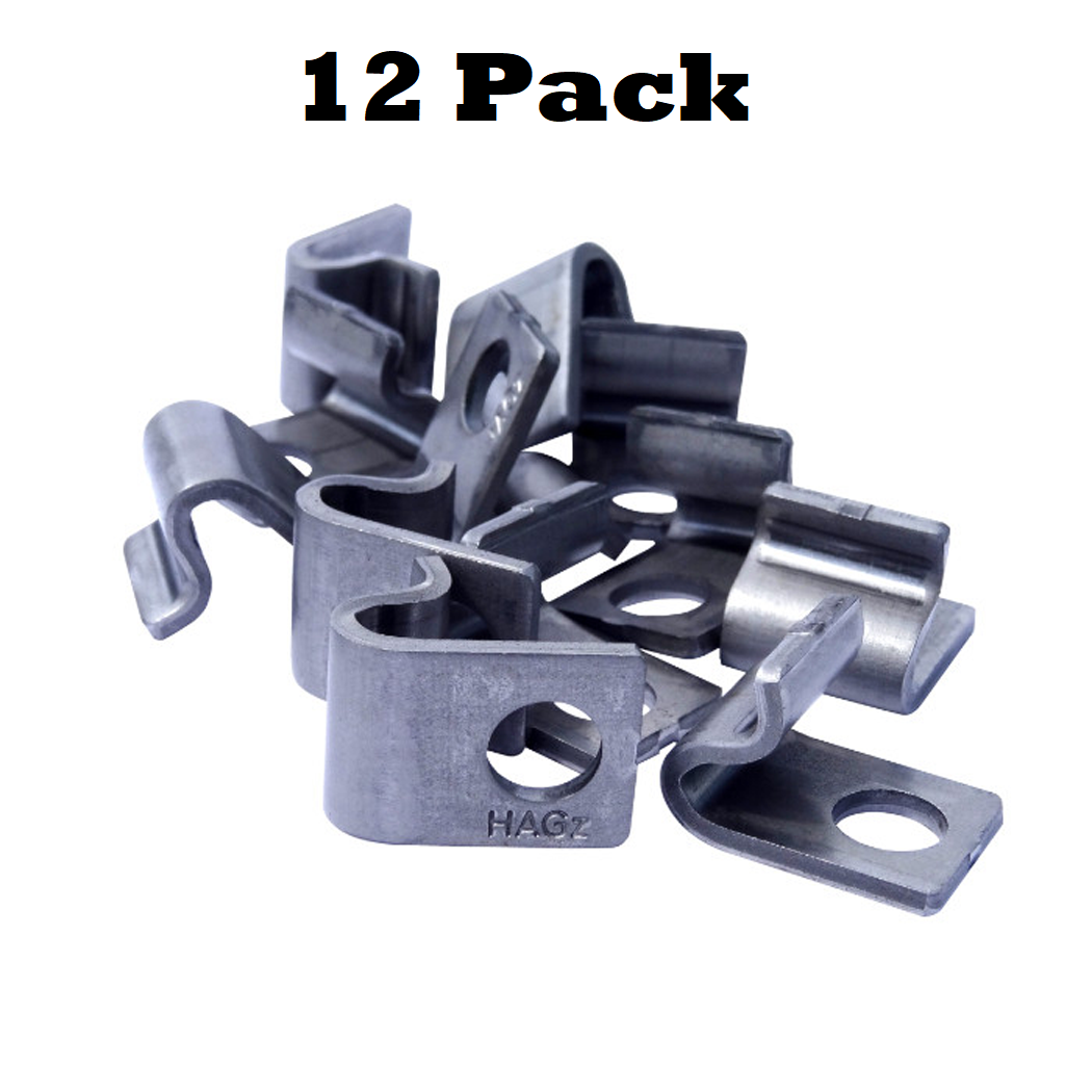 HAGz Spring Clip - Dozen 110-160 Body Grip Trap Support Clips Trapping Supplies