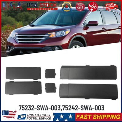 6x Roof Luggage Rack Cap Delete Remove Cover for Honda for CRV for CR-V 2007-11