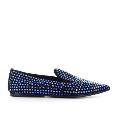 

Женские черные лоферы Eddy Daniele Blue Swarovski, Черный, EW2011