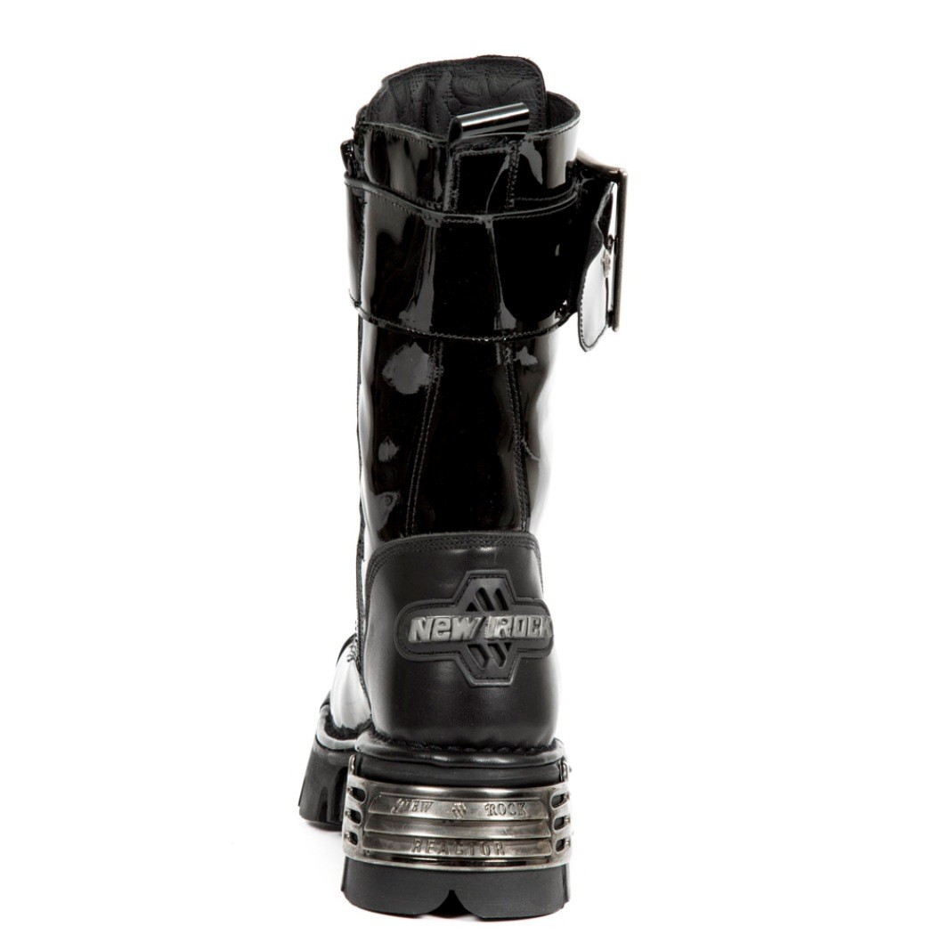 NEW ROCK NEWROCK M.312 S6 SCHWARZ - ROCK STIEFEL - UNISEX