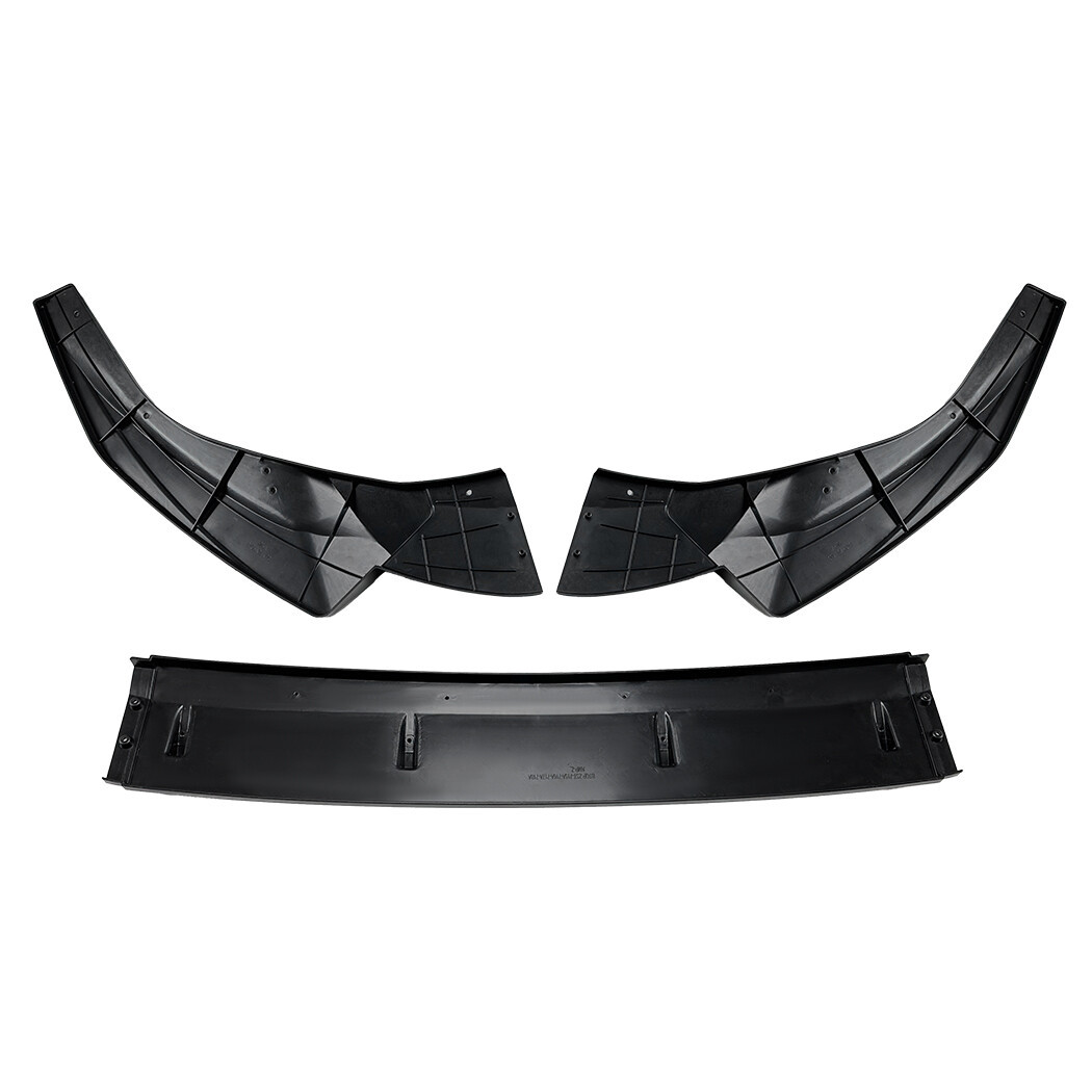 For Audi A5 S-line S5 2021-2024 Gloss Black Front Bumper Lip Spoiler Splitter