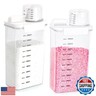 2 Packs Laundry Detergent Dispenser, Tokokimo Laundry Power Container,Laundry Scent Booster Beads Dispenser for Washing Powder, Soda Powder, Grain