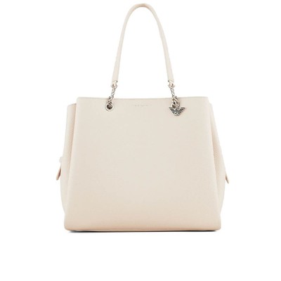 

Кремовая сумка для покупок Emporio Armani Charm Woman, Y3D158-YFN6E-87421
