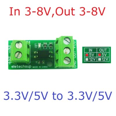 3-24V NPN PNP Signal Mutual Converter Logic Level Isolator for Arduiuo MEGA